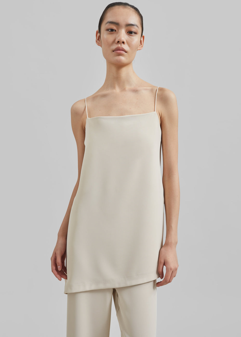 Imre Tank Top - Beige - 1