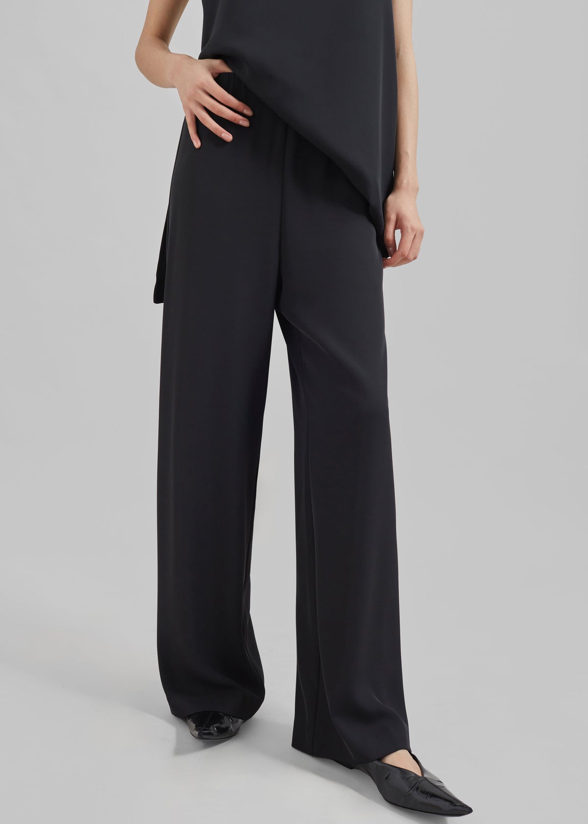 Imre Trousers - Black - 1