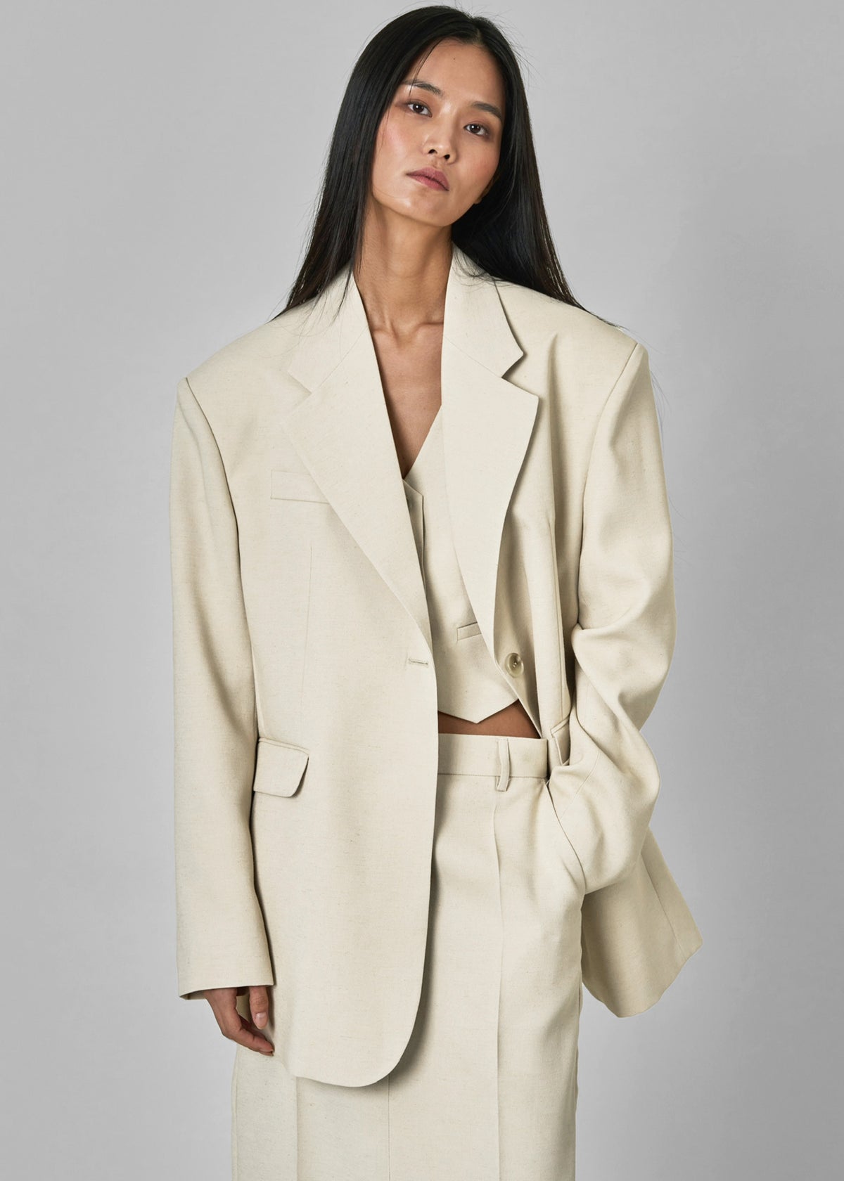 Indio Blazer - Beige - 2