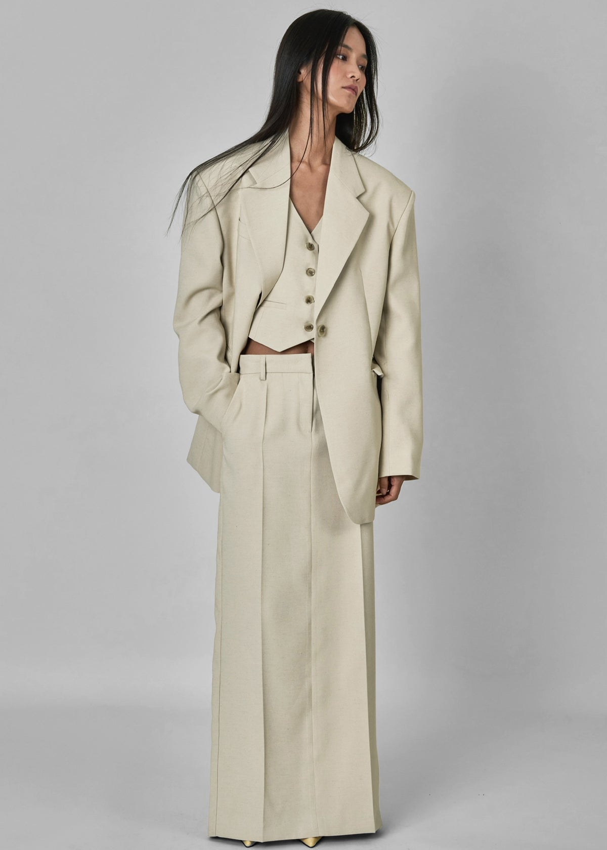 Indio Blazer - Beige - 10
