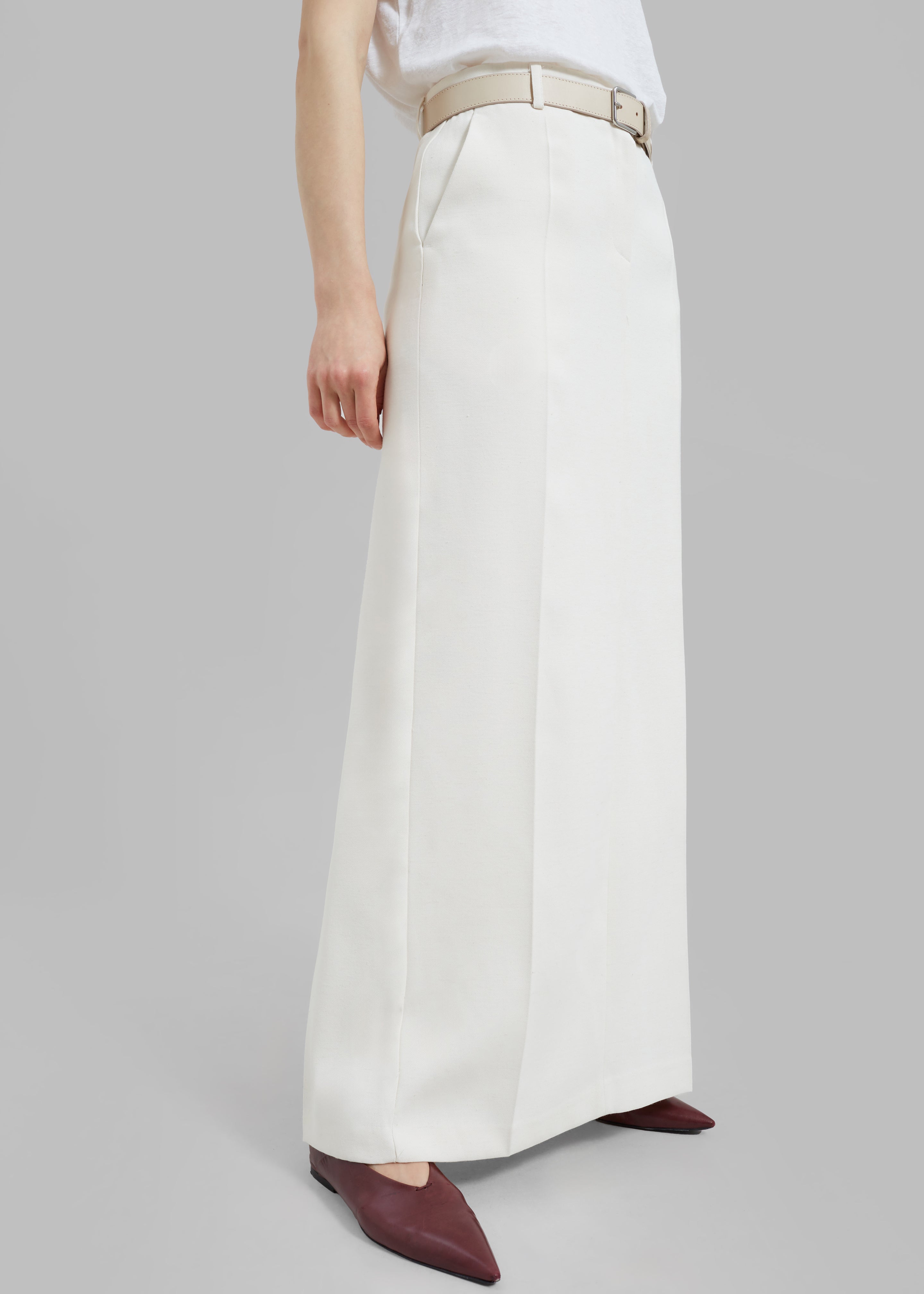 Indio Maxi Skirt - Off White - 8