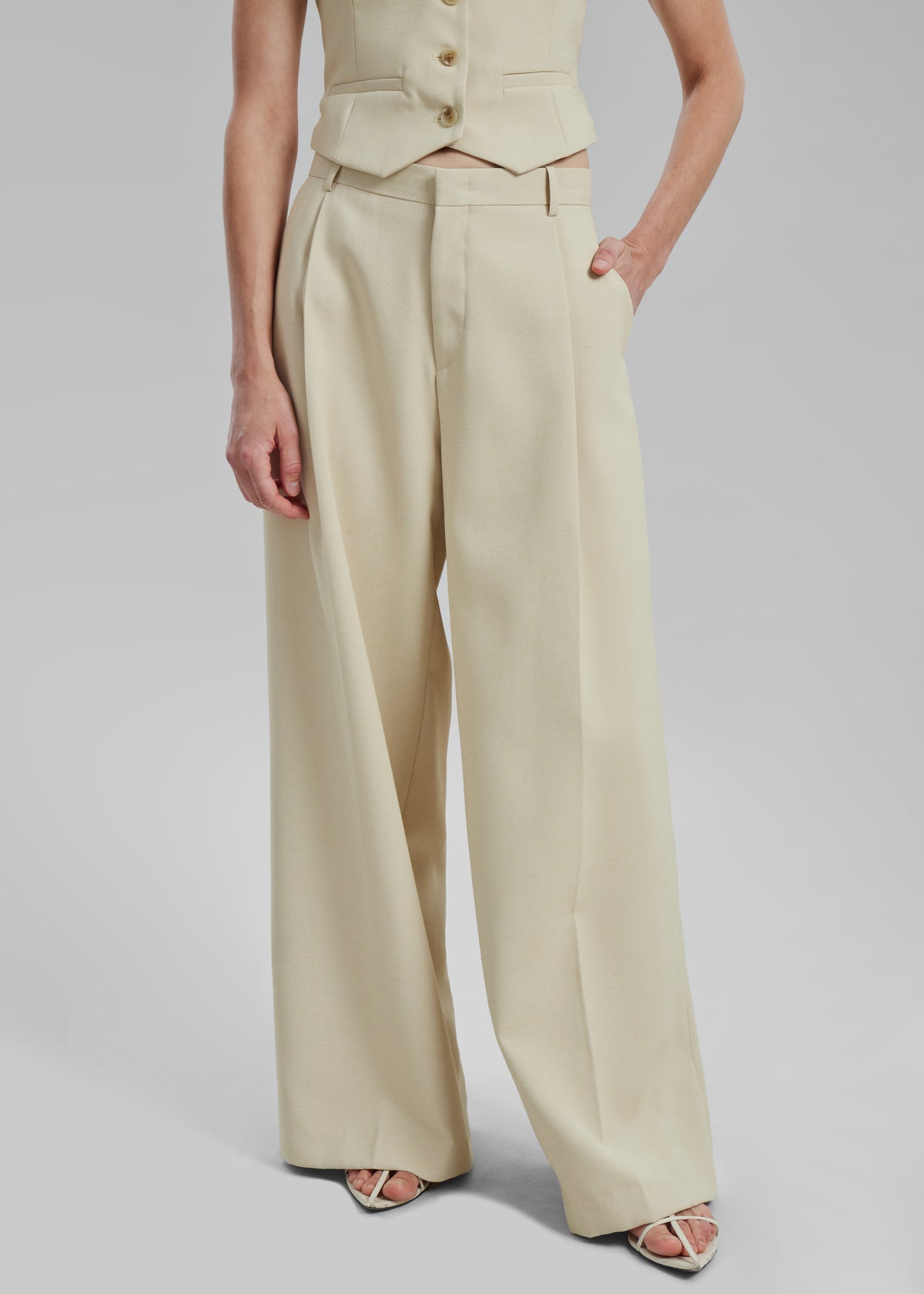 Indio Pants - Beige - 2