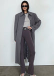 Indore Long Coat - Grey