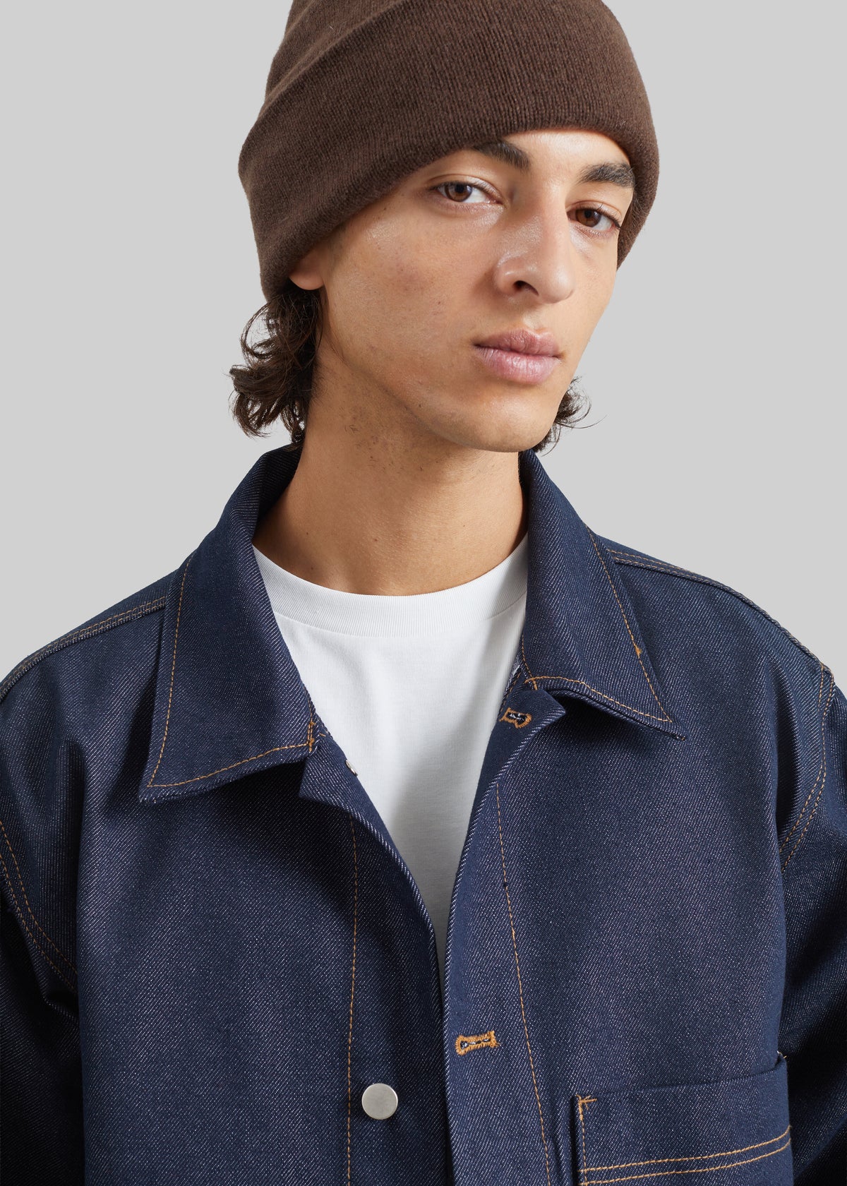 Inko Cashmere Beanie - Brown