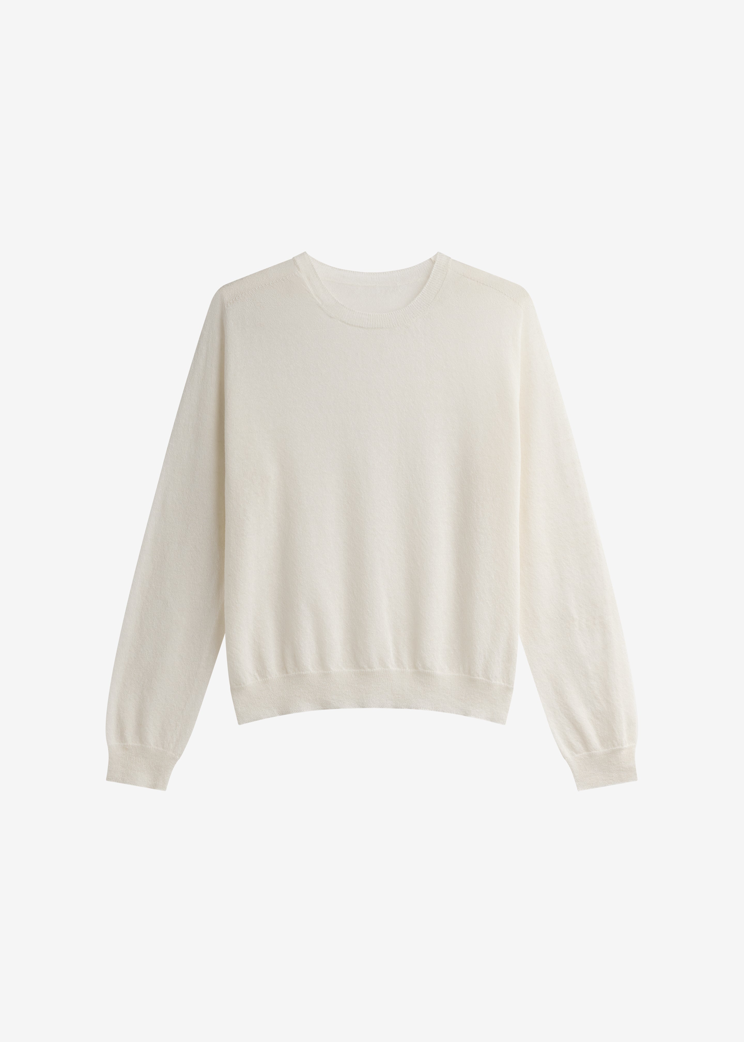 Ivrea Sheer Knit Top - Ivory – The Frankie Shop Europe