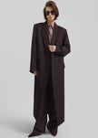 Jane Long Coat - Brown