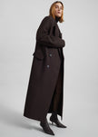 Jane Long Coat - Brown