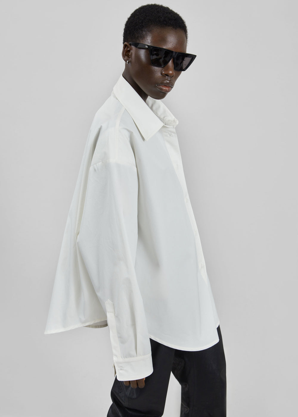 Chemise Jaslen à épaulettes - Blanc - 1