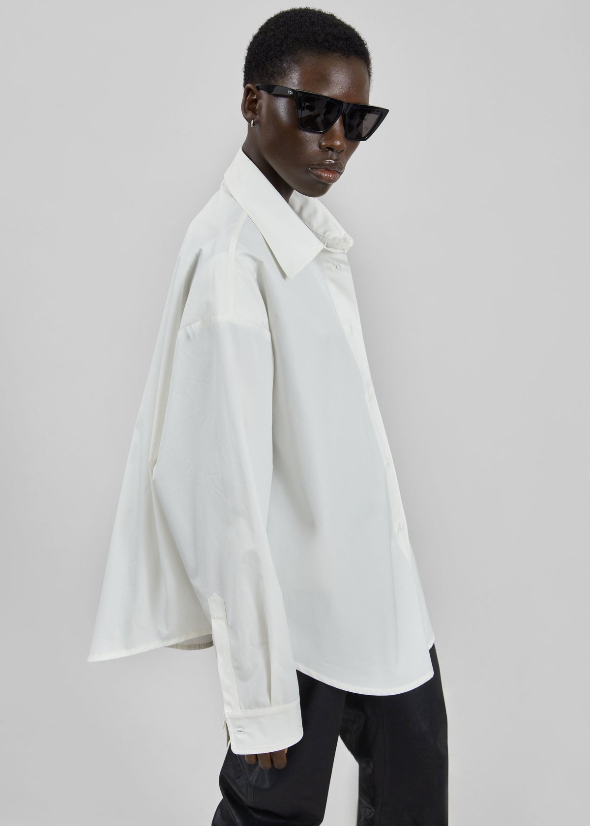 Chemise Jaslen à épaulettes - Blanc - 2
