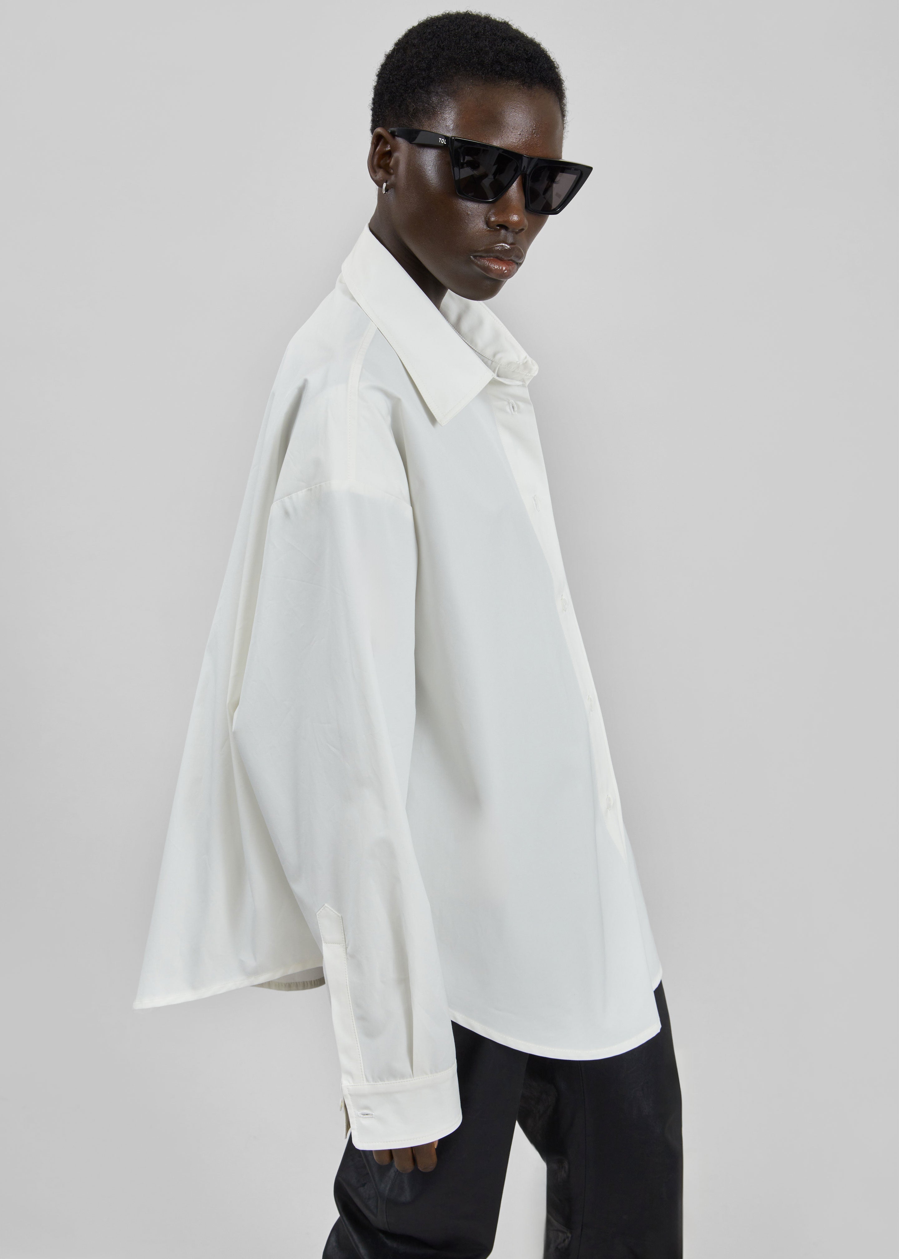 Chemise Jaslen à épaulettes - Blanc - 2