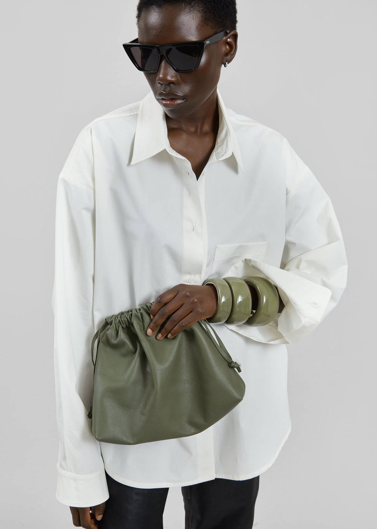 Chemise Jaslen à épaulettes - Blanc - 6
