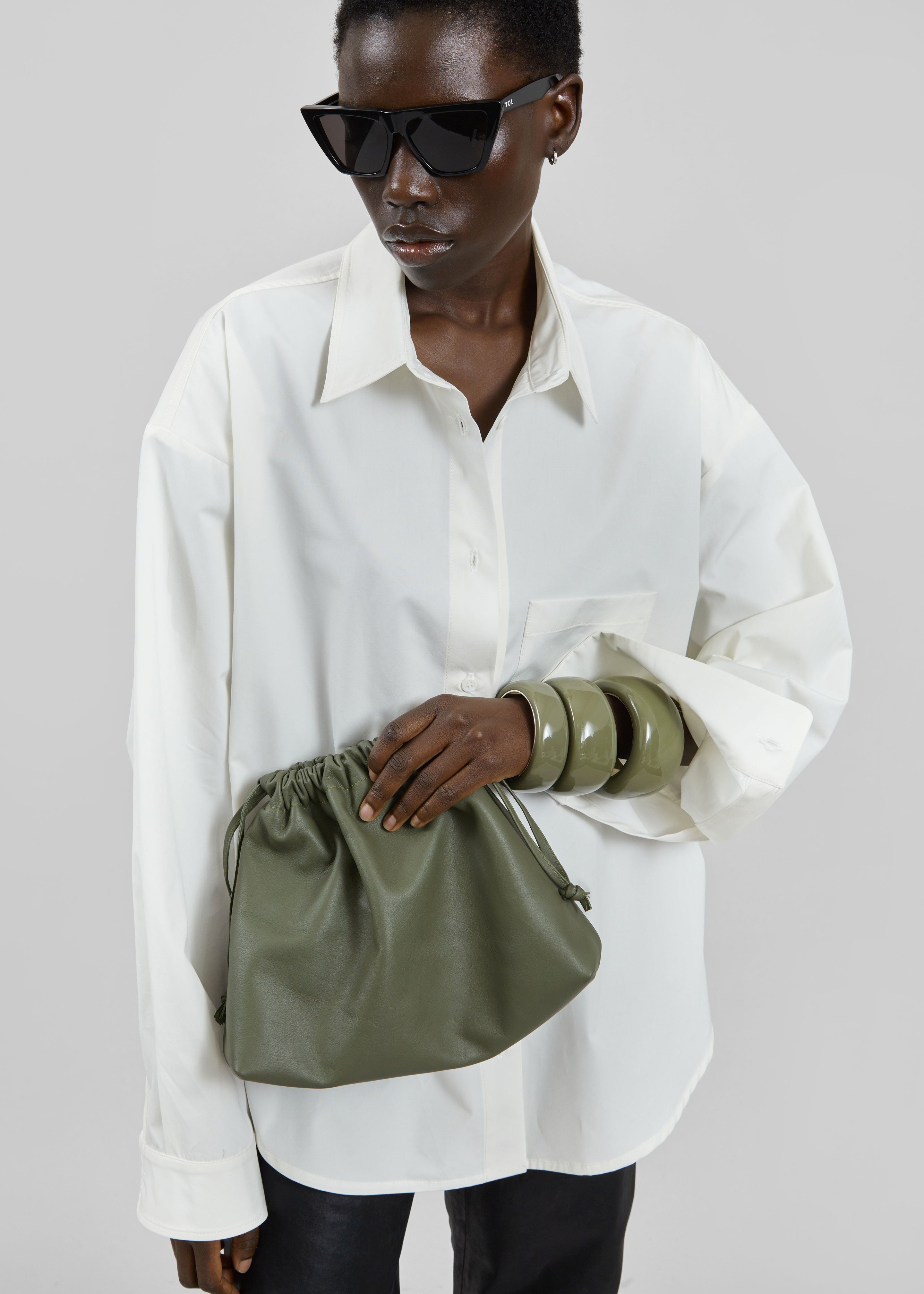 Chemise Jaslen à épaulettes - Blanc - 6