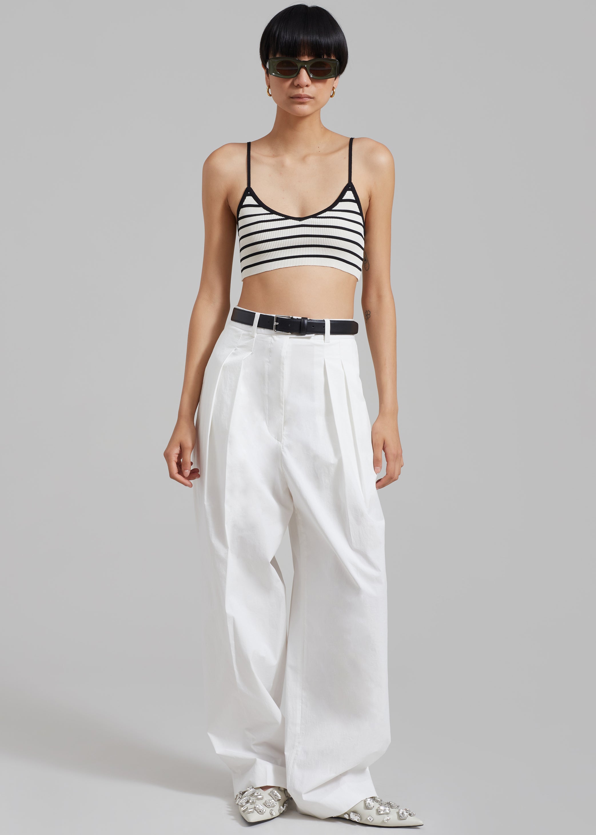 Shop the look image for Jayden Wide Pants - White