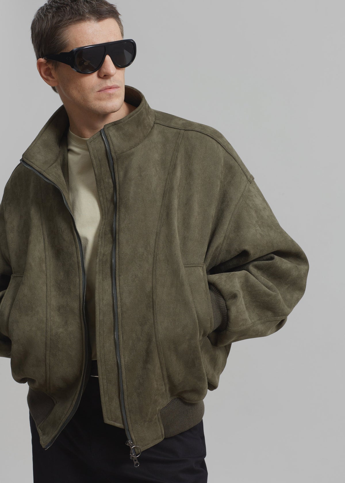 Jeremy Bomber - Khaki - 1