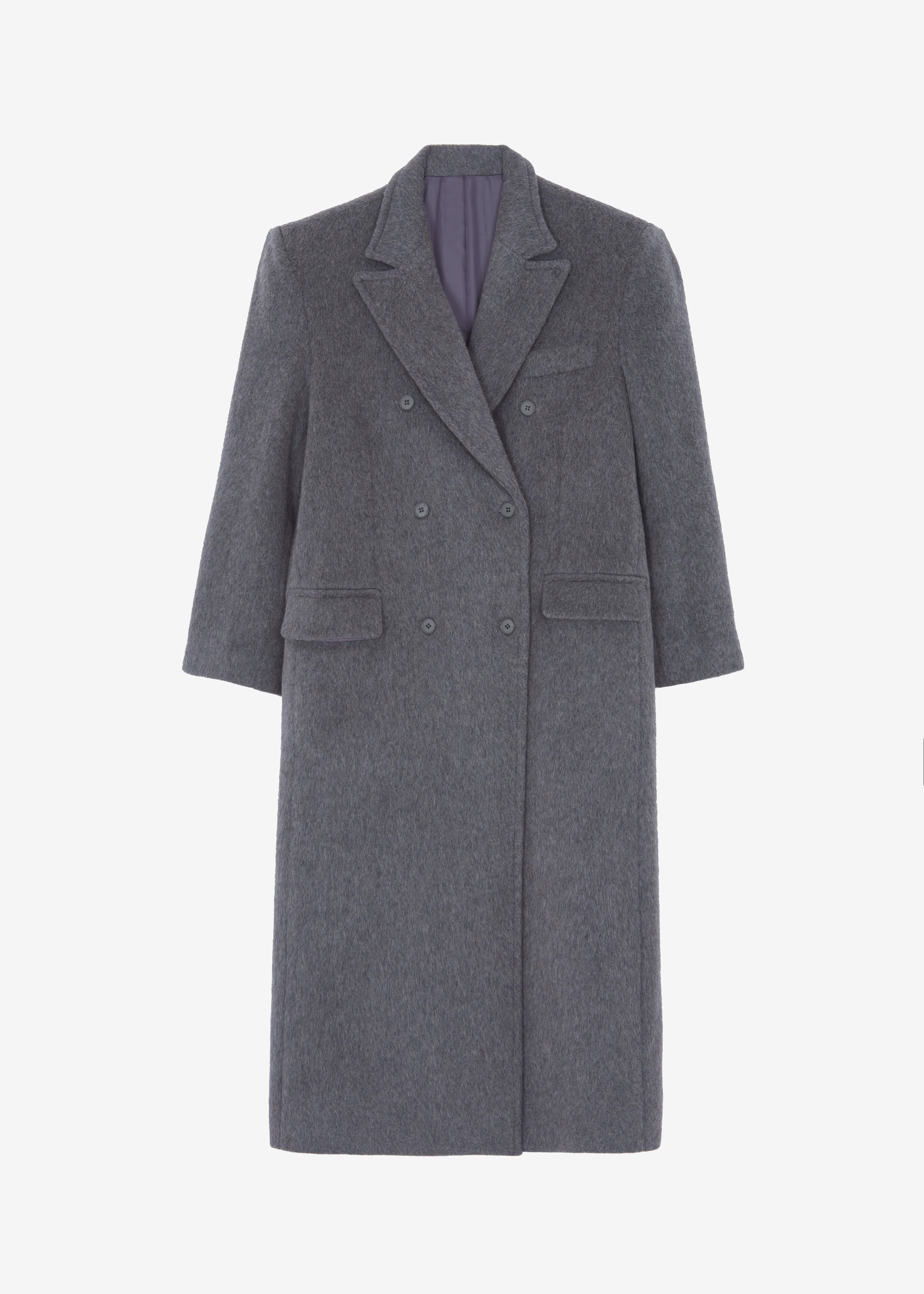 Jordan Wool Coat - Grey - 15