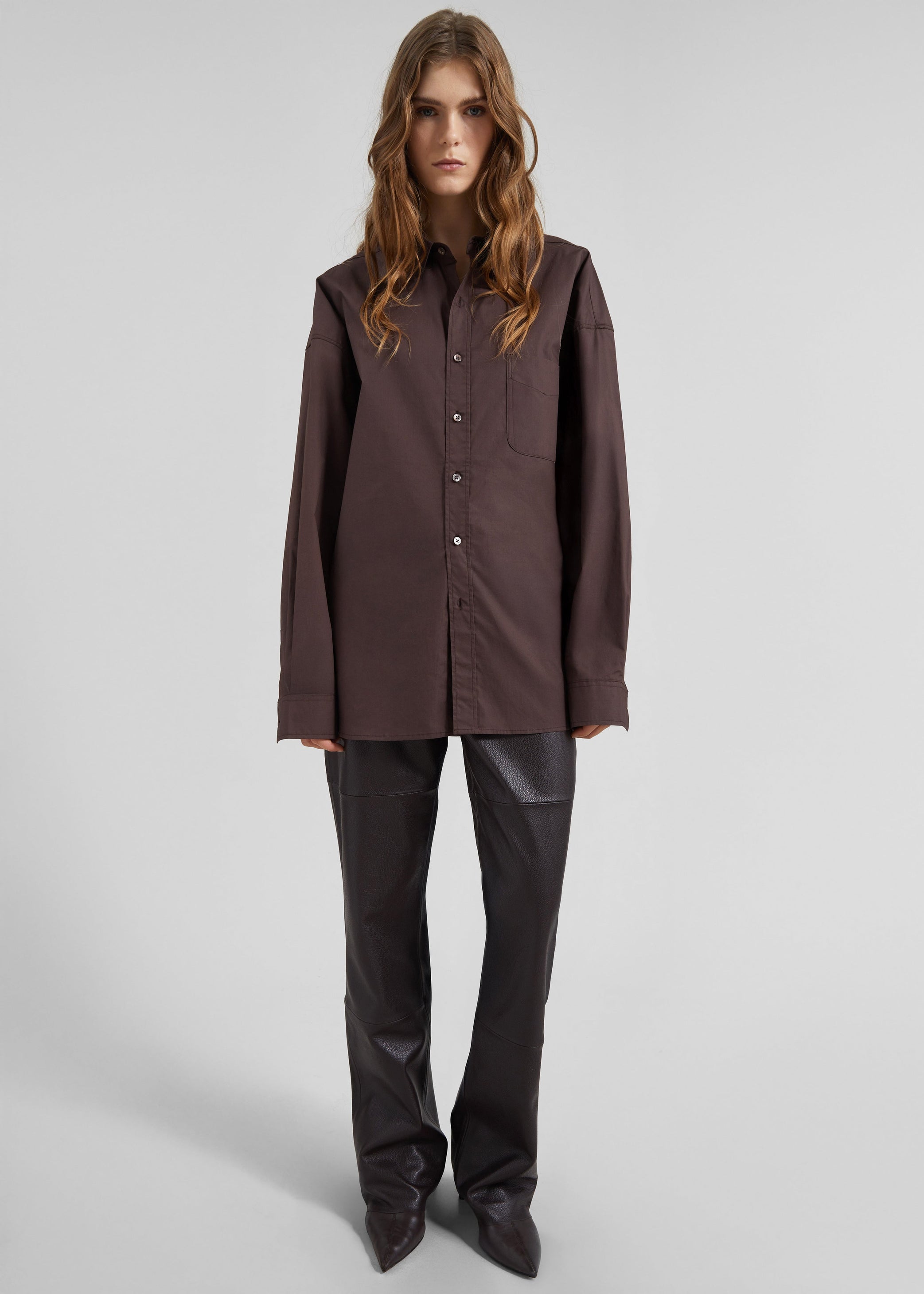 Shop the look image for Jorhat Shirt - Dark Brown