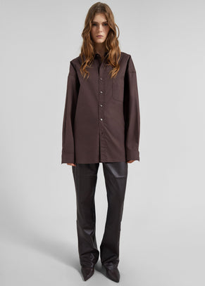 Jorhat Shirt - Dark Brown
