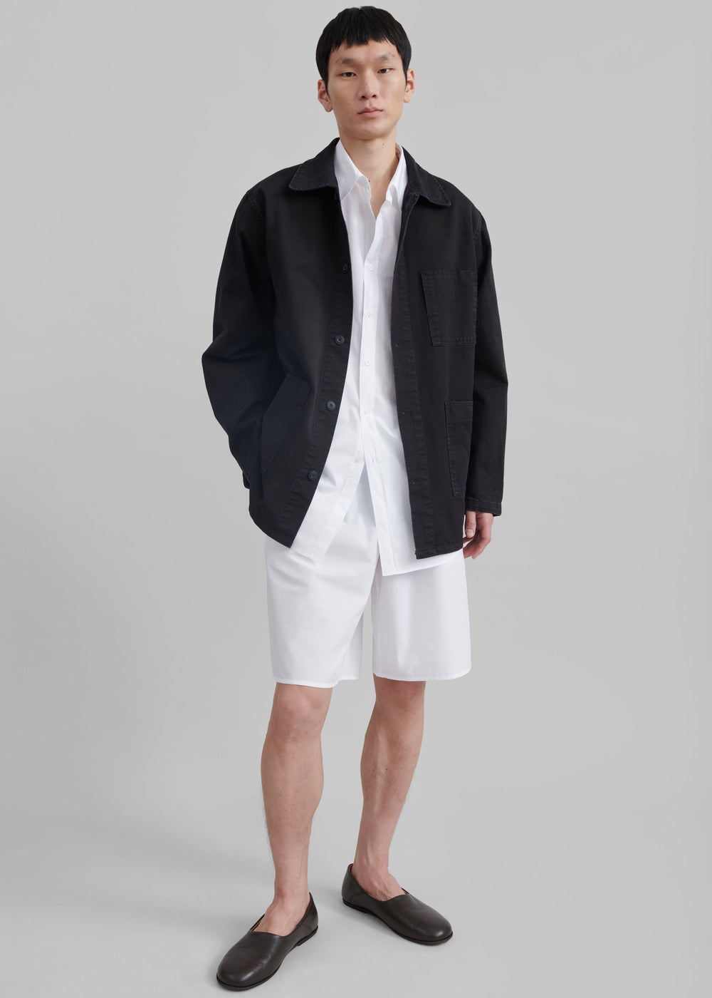 Julien Utility Jacket - Black - 1