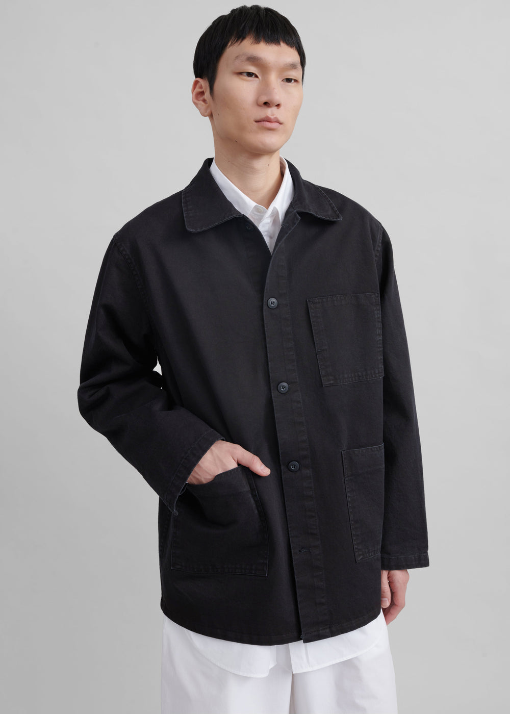 Julien Utility Jacket - Black