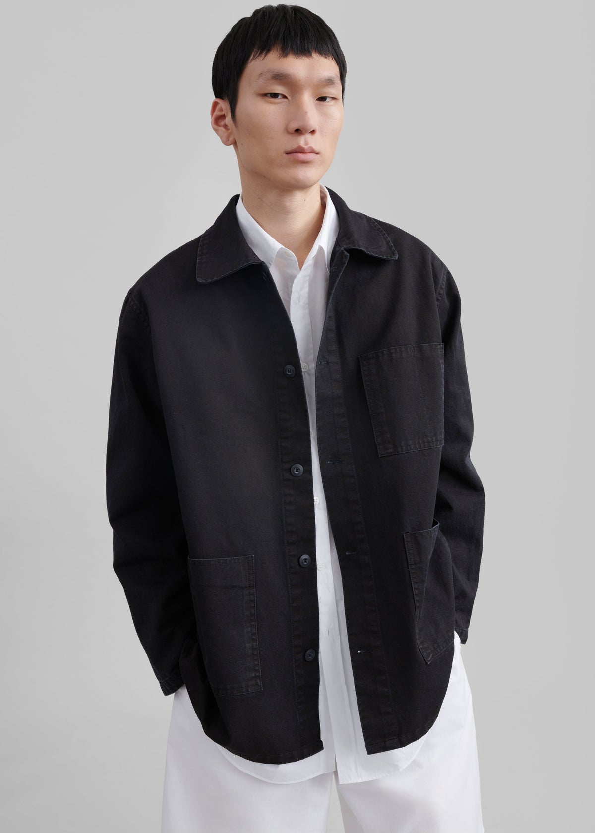 Julien Utility Jacket - Black - 4