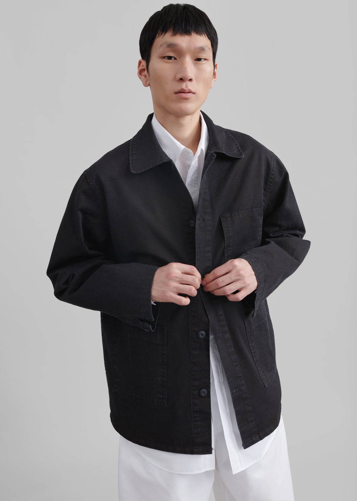 Julien Utility Jacket - Black - 6