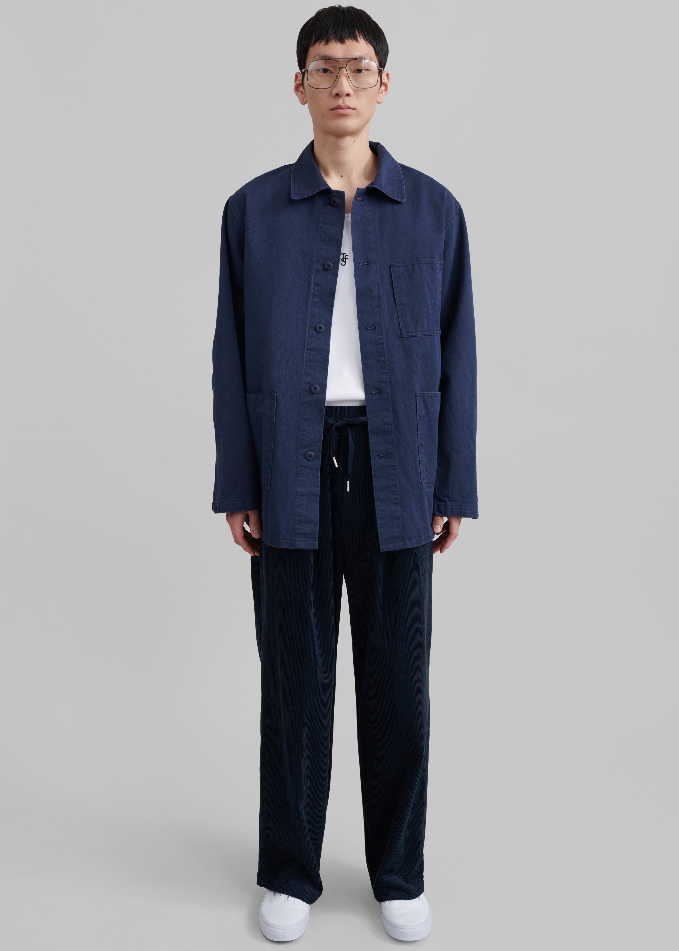 Julien Utility Jacket - Navy - 4