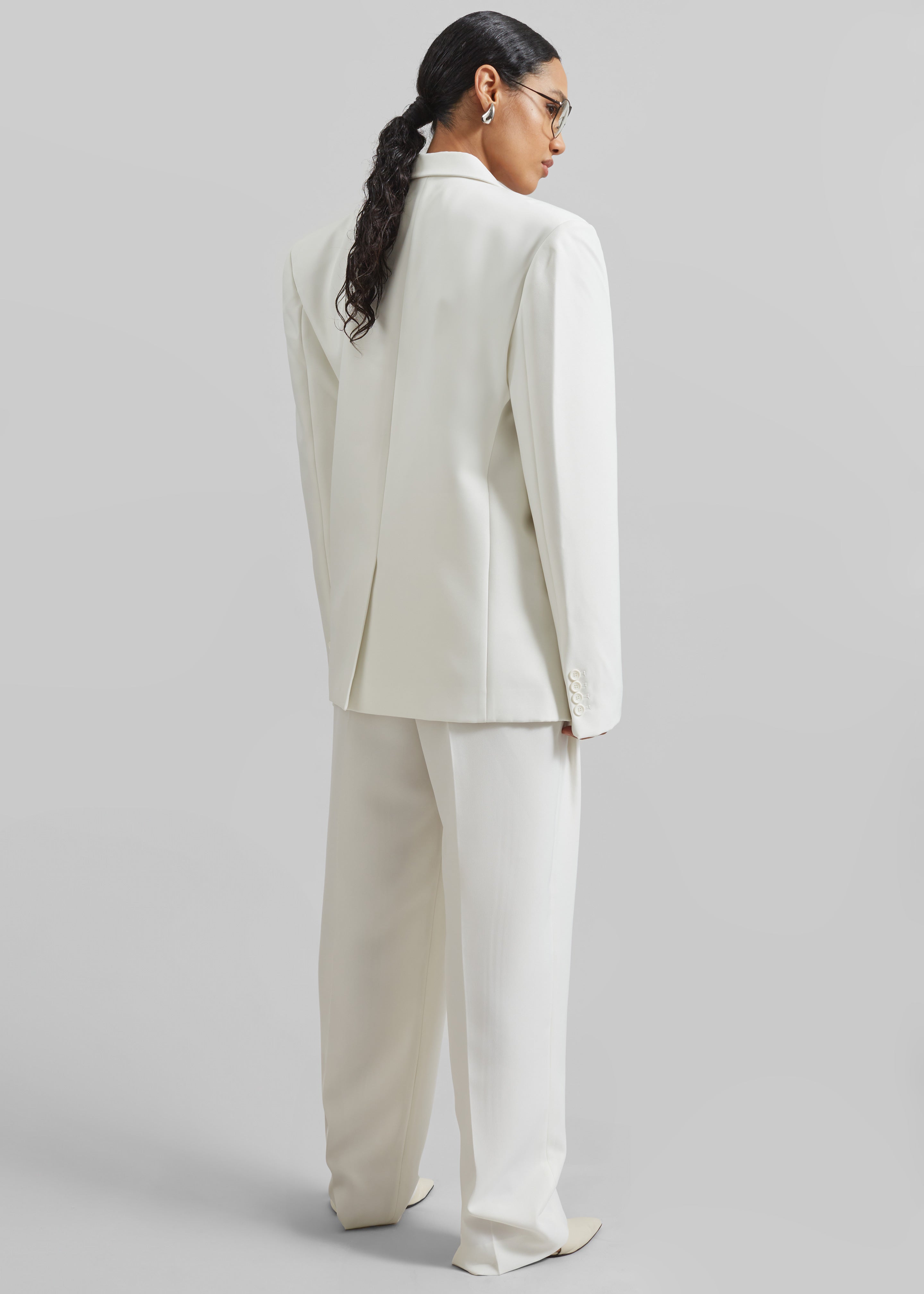 Jun Blazer - White - 11