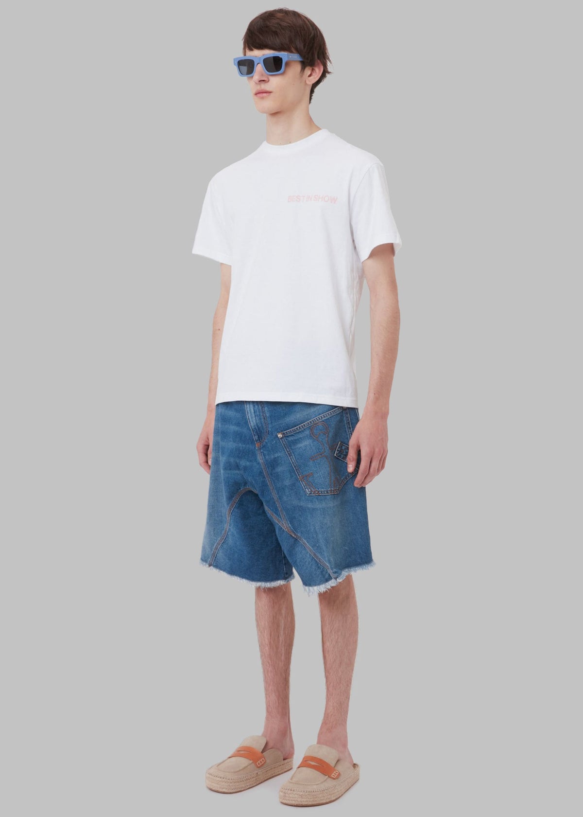 JW Anderson Best In Show Back Print T-Shirt - White - 3