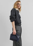 JW Anderson Bow Midi Twister Bag - Navy