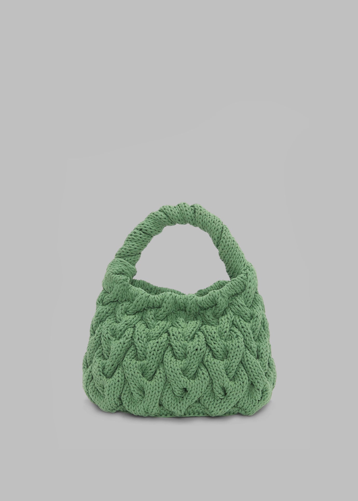 JW Anderson Cable Knit Bag - Green