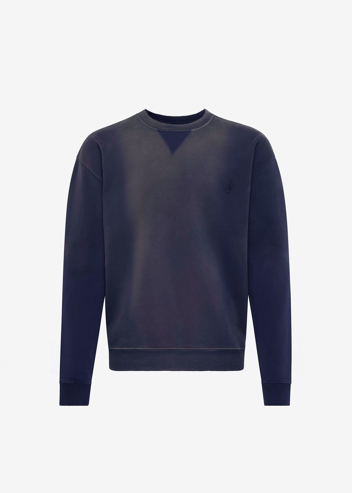 JW Anderson Oversized Anchor Logo Sweatshirt - Navy - 6