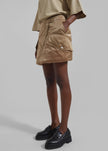 JW Anderson Padded Cargo Mini Skirt - Beige