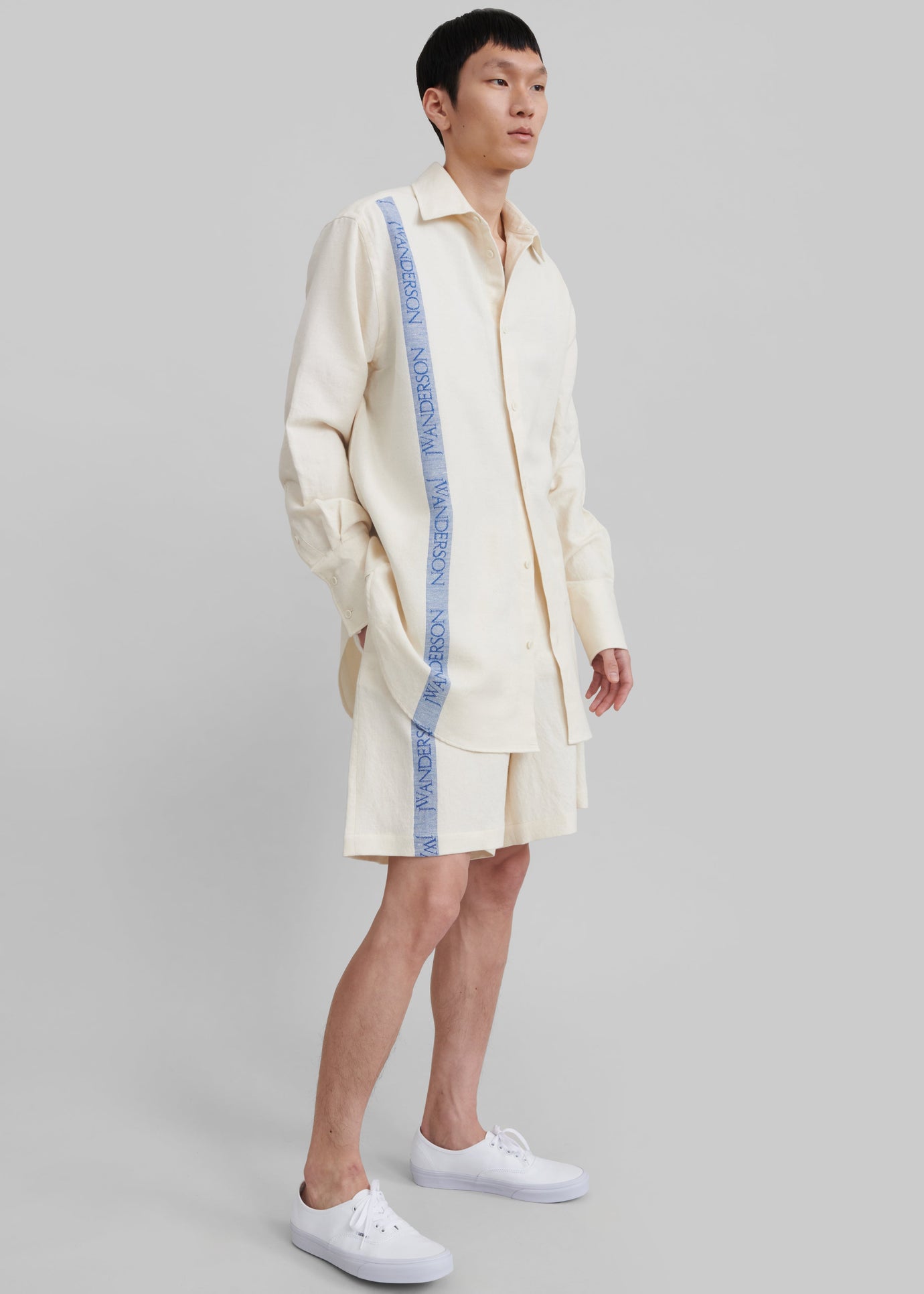 JW Anderson Tea Towel Oversized Shirt - Off White - 1