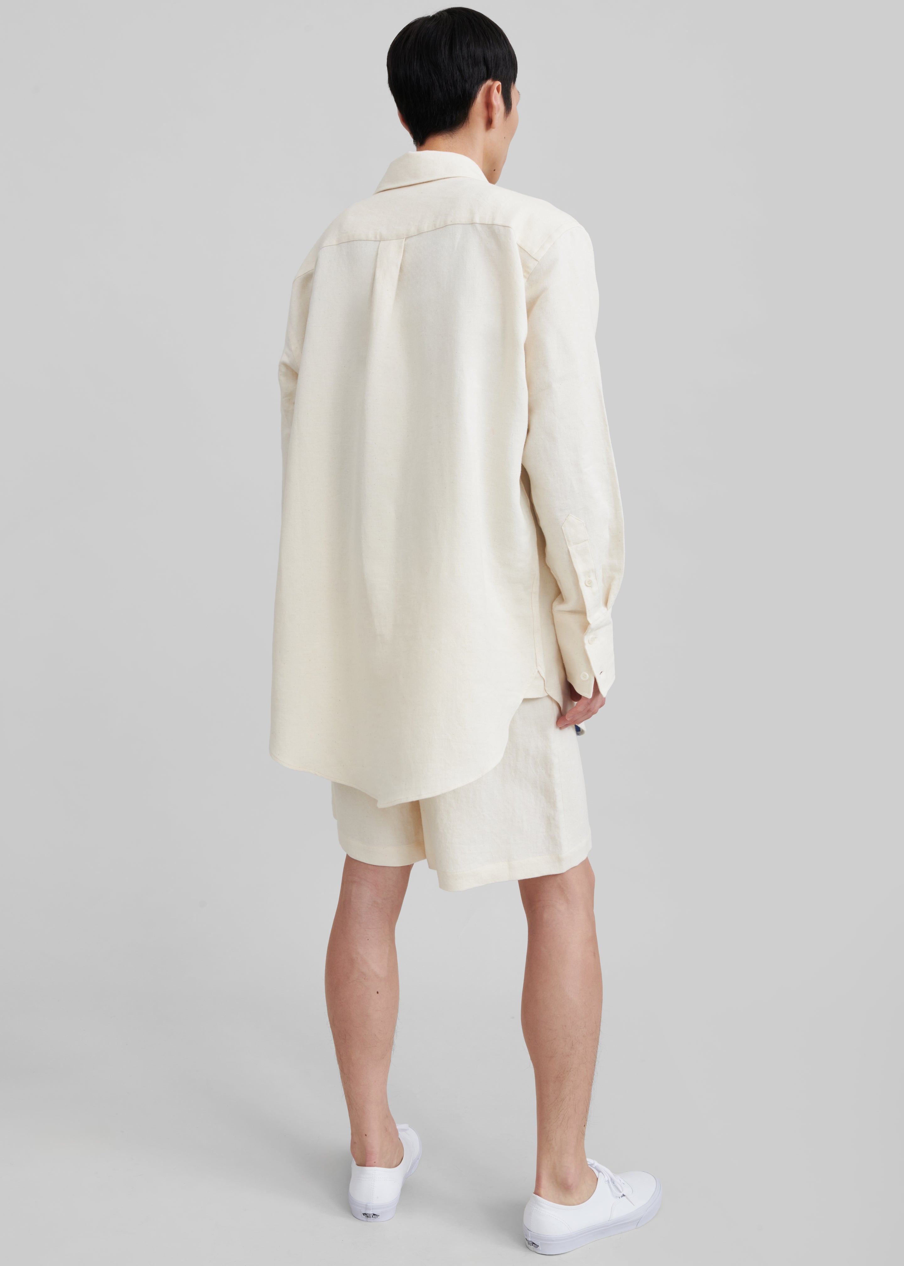 JW Anderson Tea Towel Oversized Shirt - Off White - 6