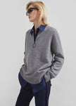 JW Anderson Wire Puller Jumper - Dark Grey