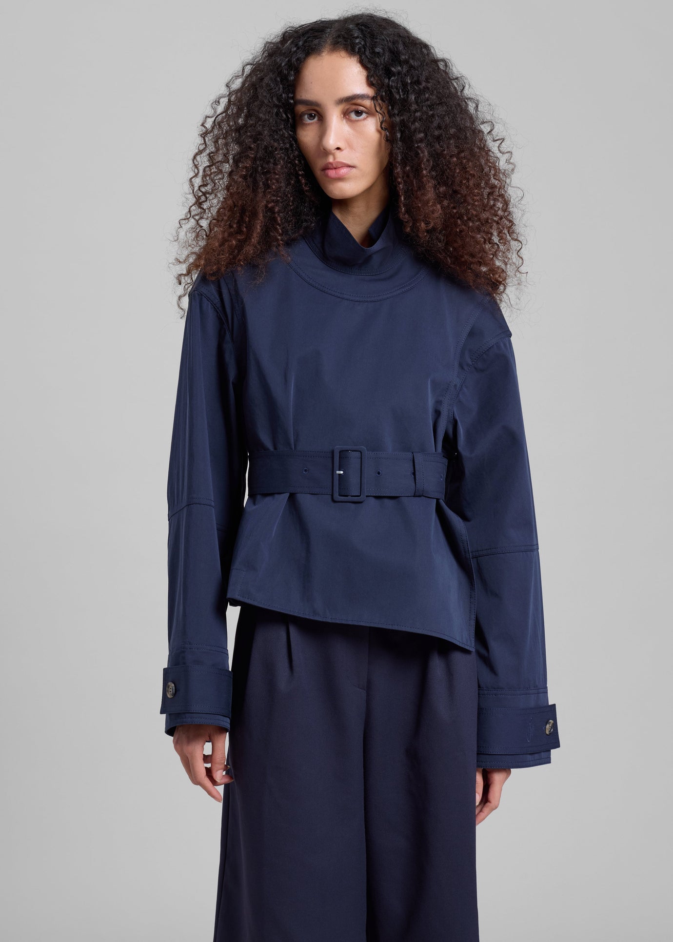 JW Anderson Wrap Trench Jacket - Navy