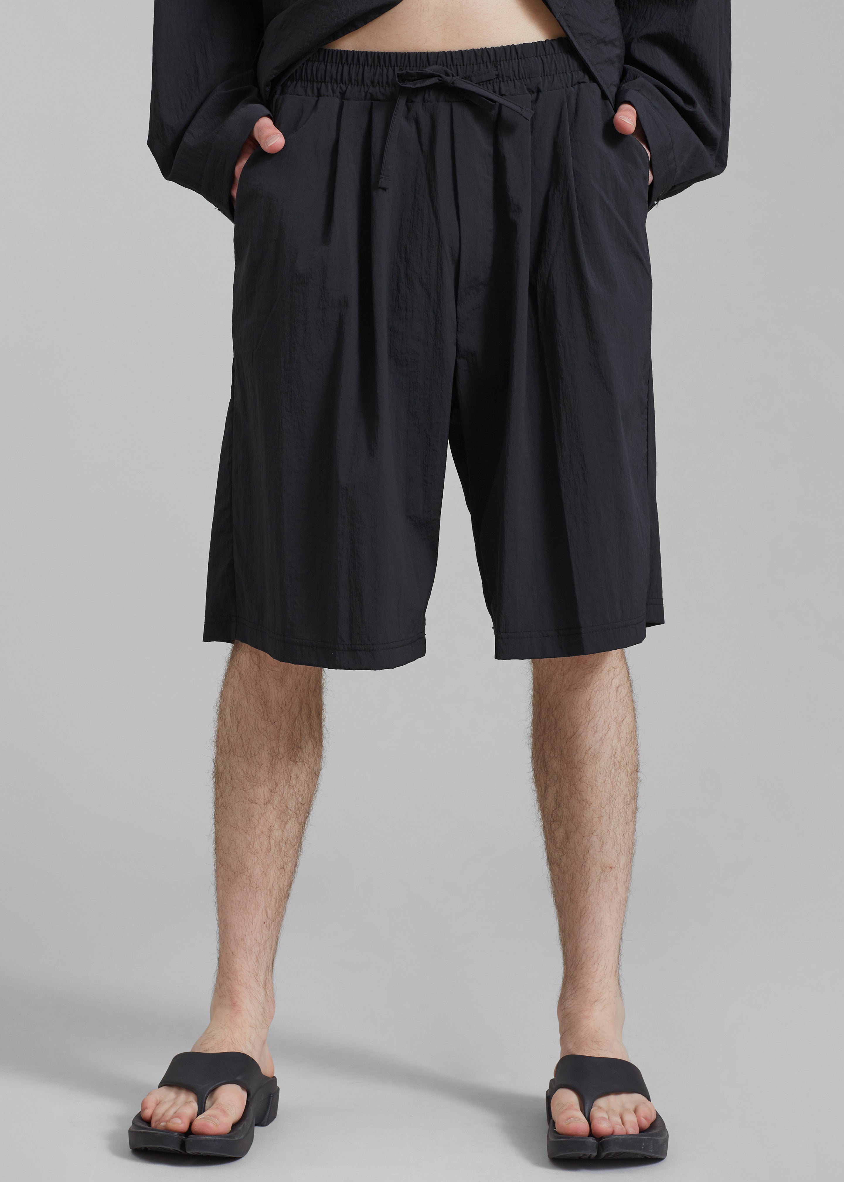 Kabo Tracksuit Shorts - Black - 5