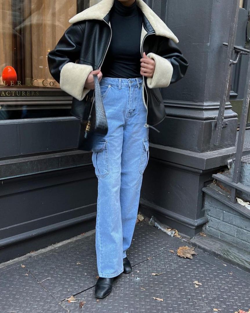 Hayla Denim Pants - Medium Wash – The Frankie Shop