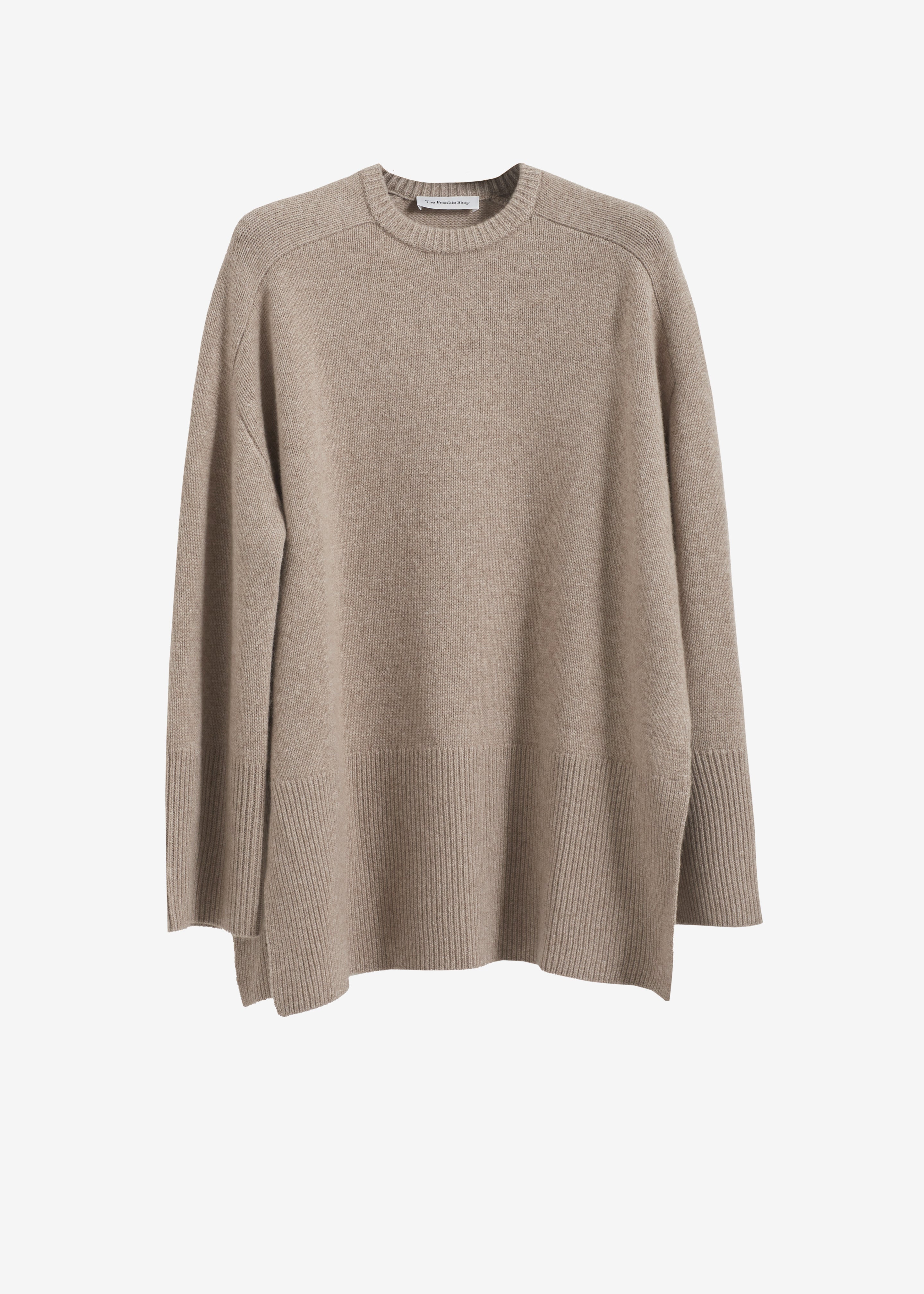 Kairon Cashmere Crewneck Sweater - Beige - 12