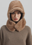 Kallio Faux Fur Hood - Light Brown