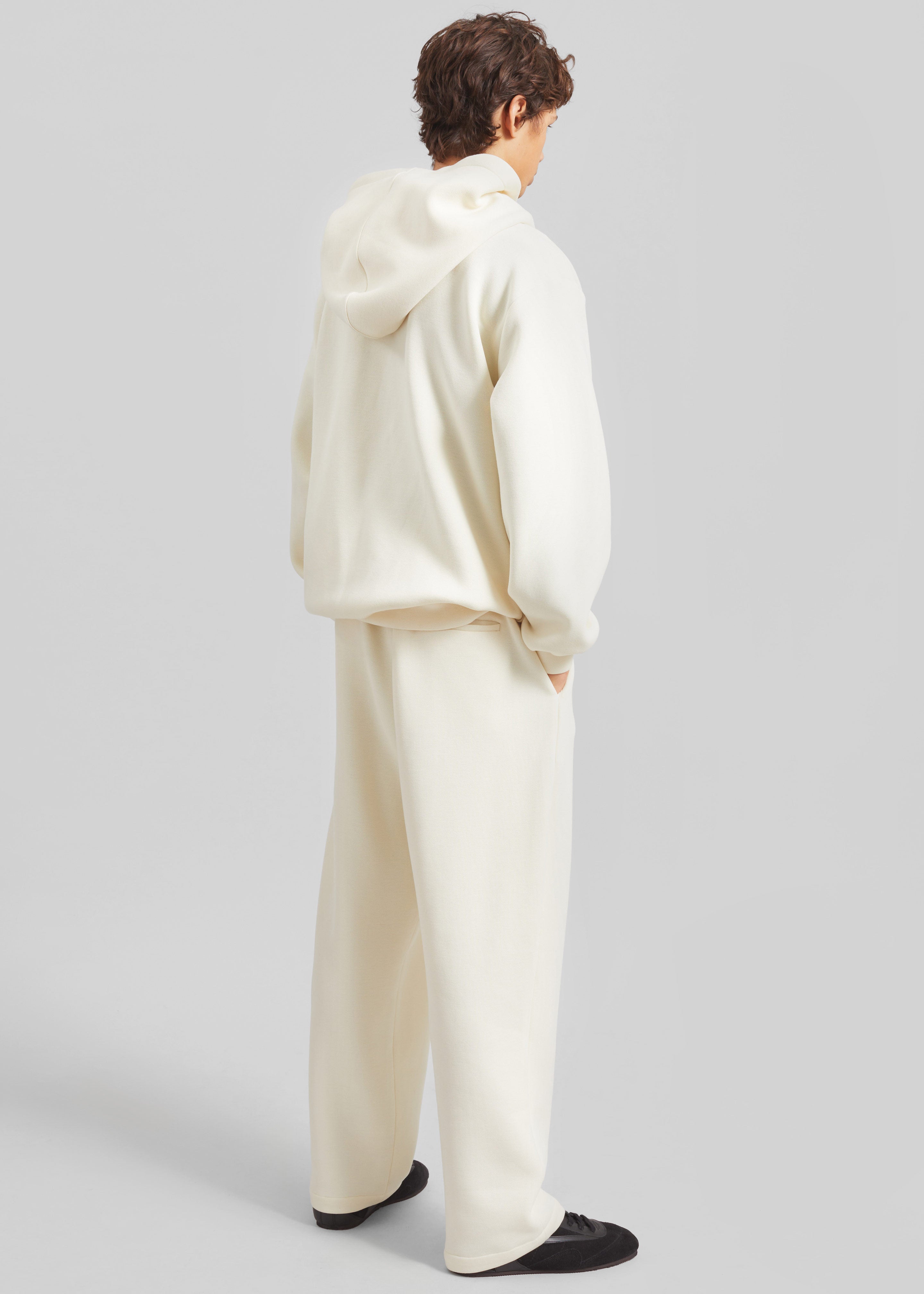 Kallmyr Zip-Up Hoodie - Ivory - 7