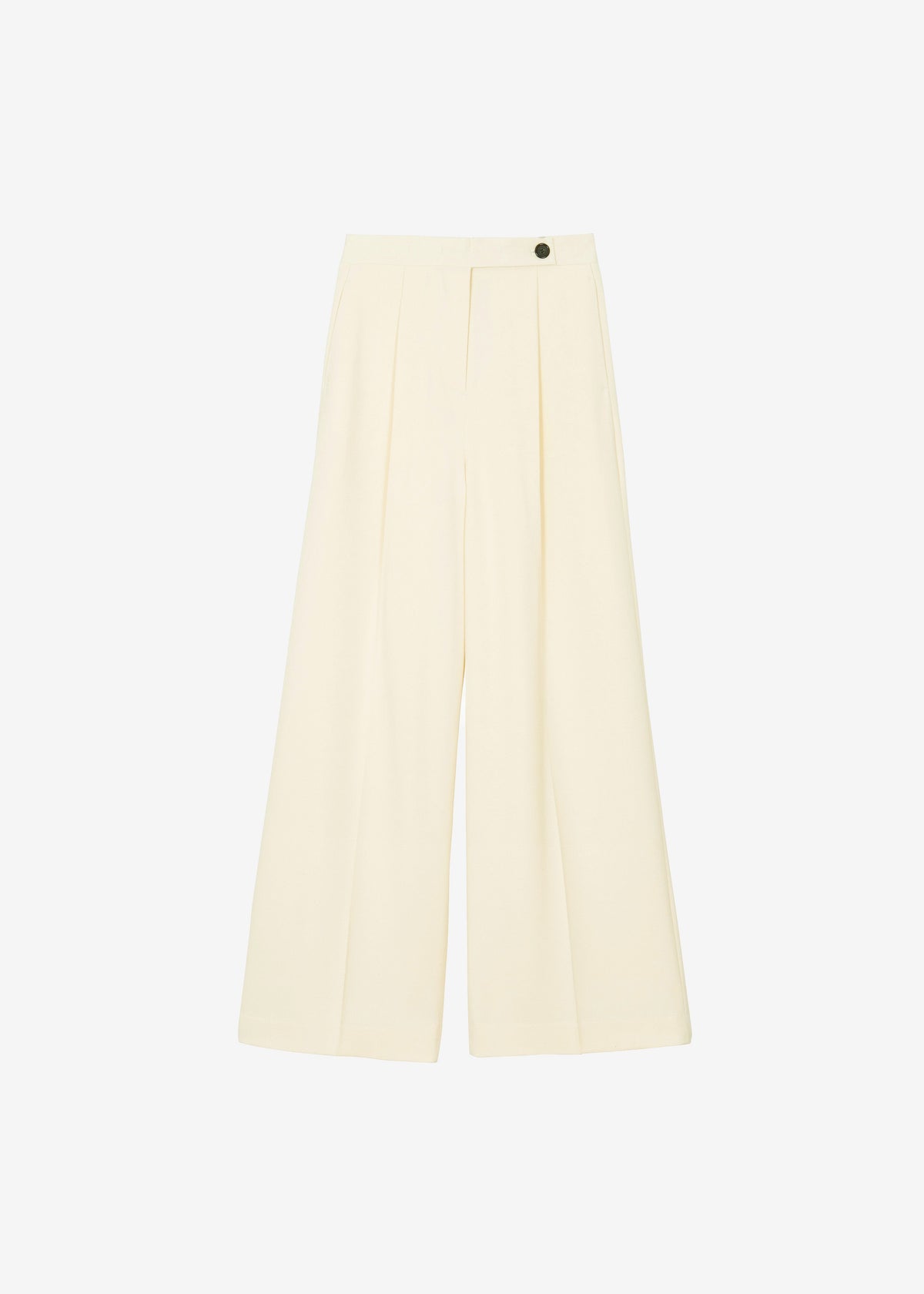 Kamila Wide Leg Trousers - Light Peach - 9