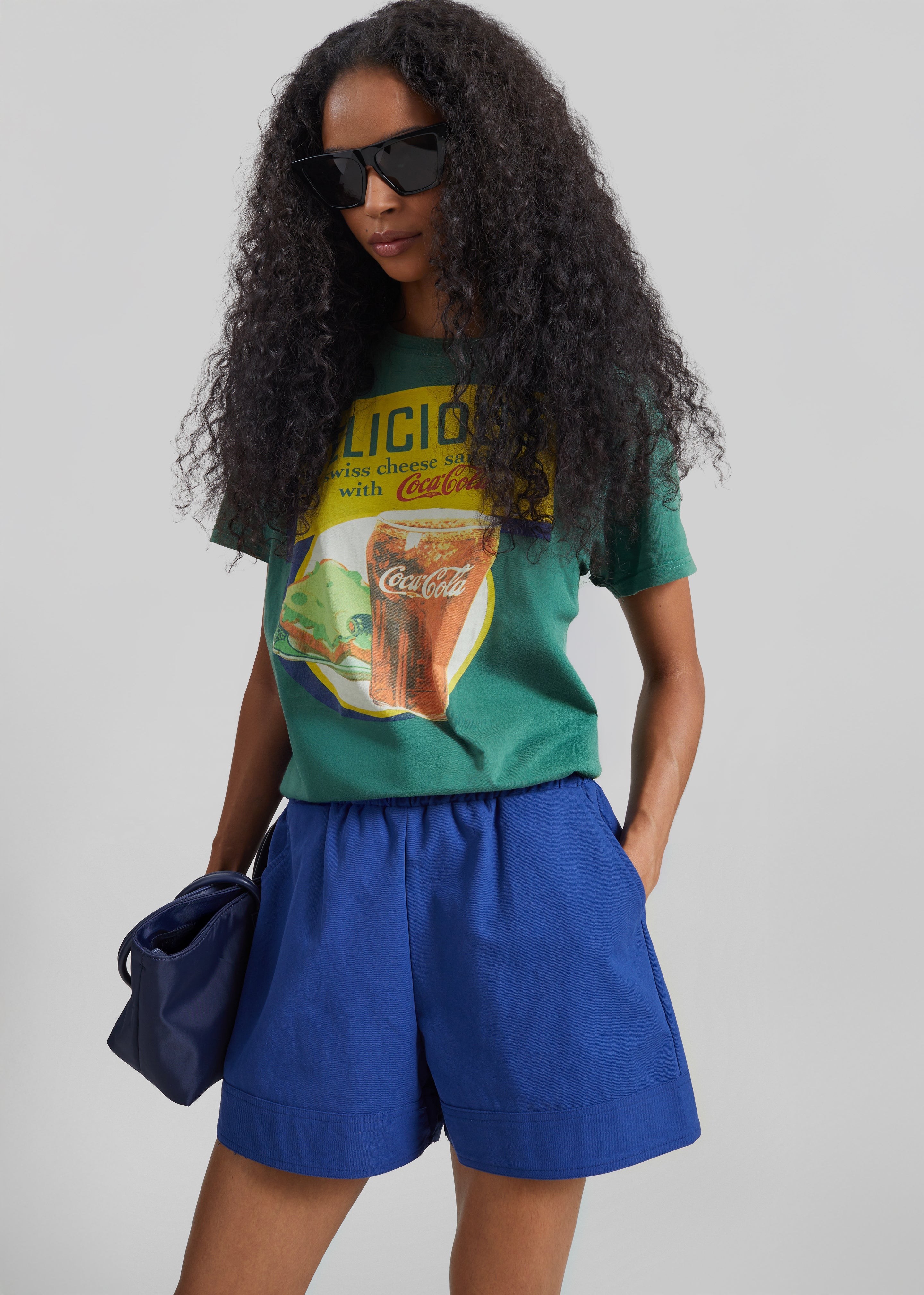 Kampala Cotton Shorts - Cobalt - 2