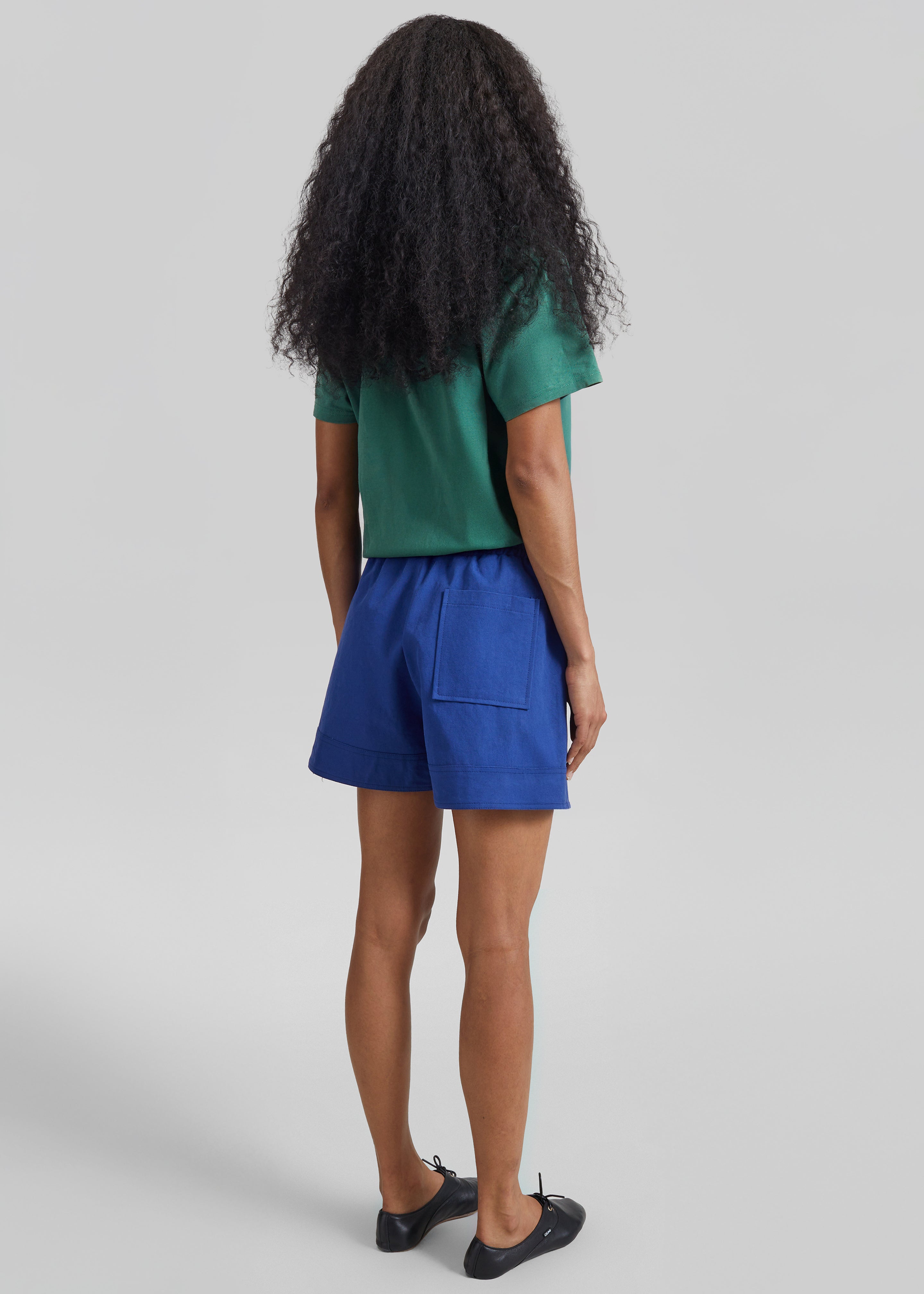 Kampala Cotton Shorts - Cobalt - 5