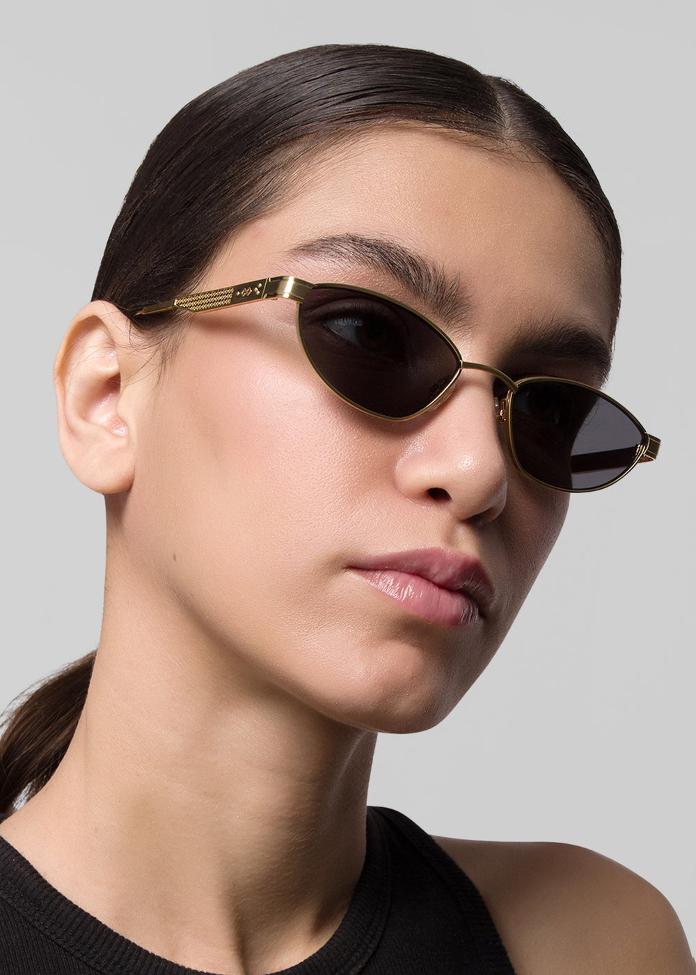 Karen Wazen Bella Sunglasses - Gold - 1