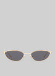 Karen Wazen Bella Sunglasses - Gold