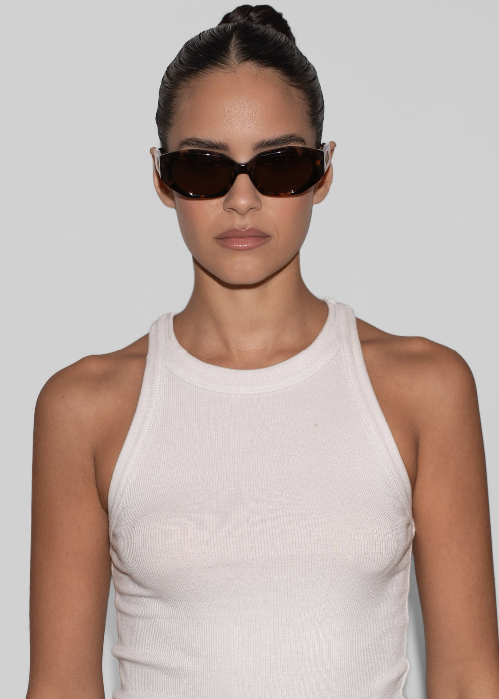 Karen Wazen Blair Sunglasses - Tortoise - 1