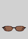 Karen Wazen Carolyn Sunglasses - Tortoise