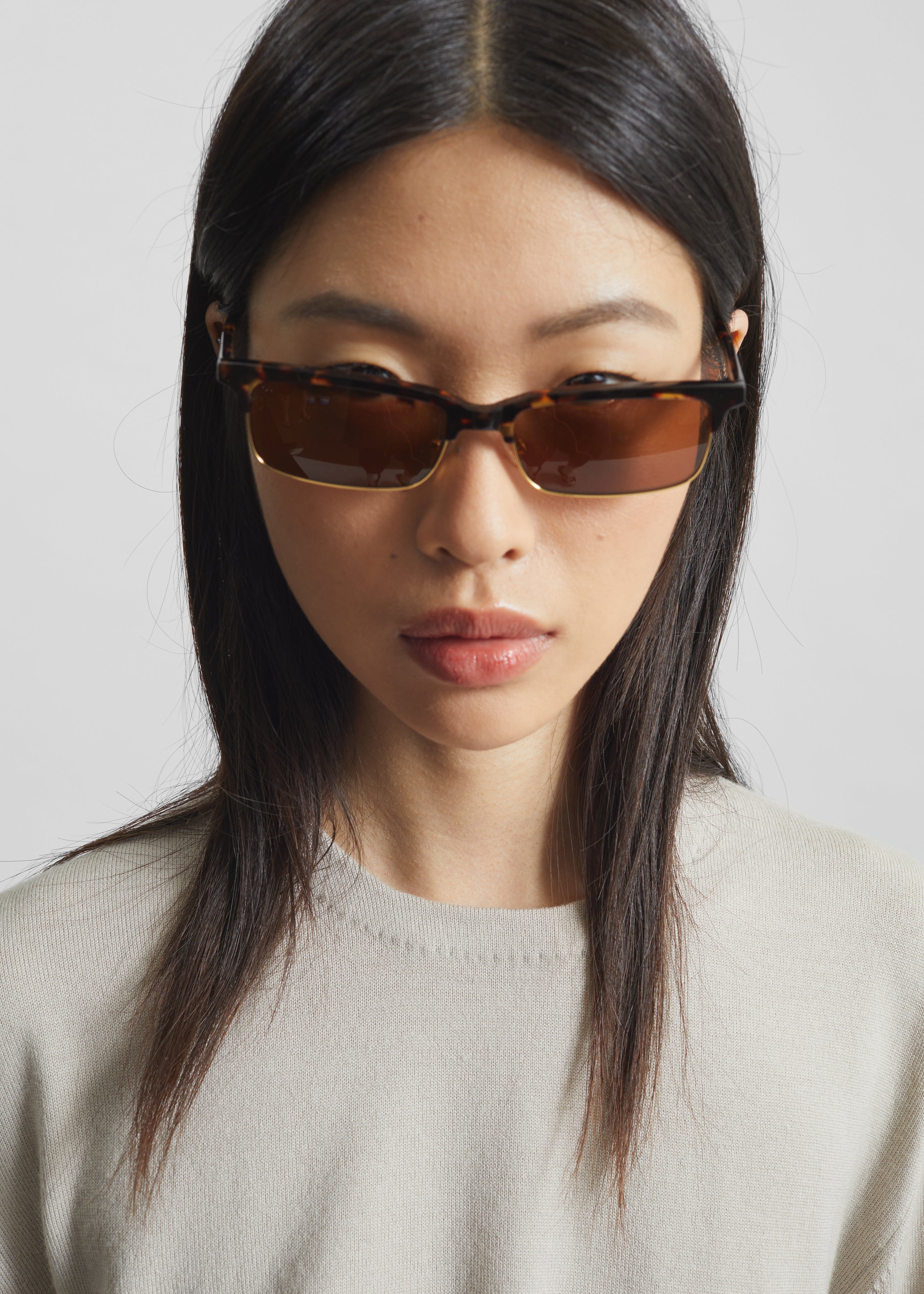 Karen Wazen Iris Sunglasses - Tortoise - 5