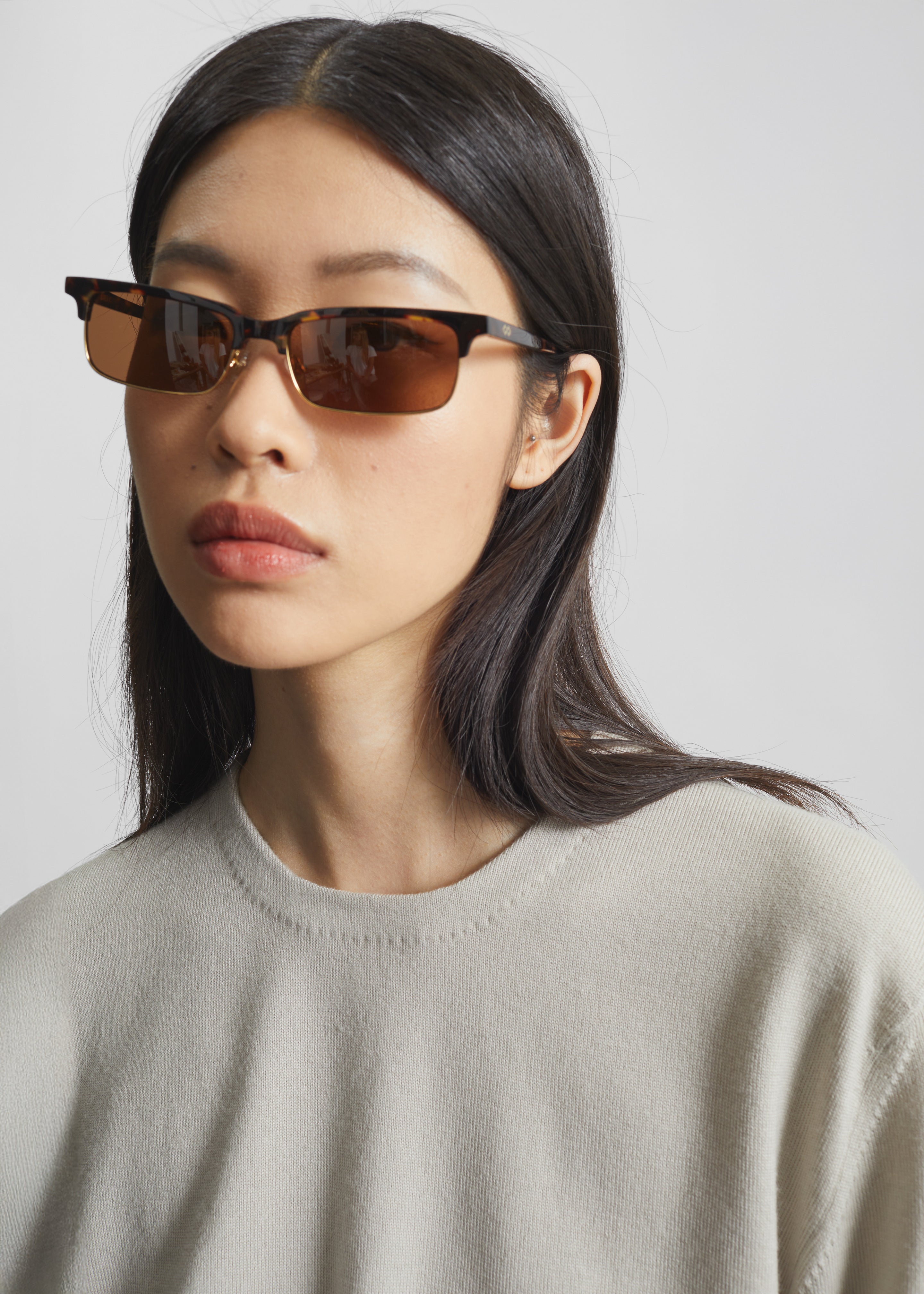 Karen Wazen Iris Sunglasses - Tortoise - 3